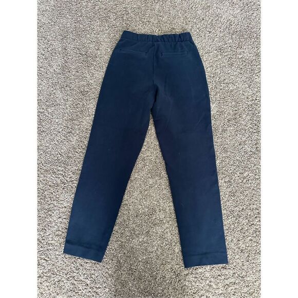 Everlane The Dream Pant Navy Blue Women’s Size XXS Pull On Tapered Leg Trousers - Picture 10 of 15